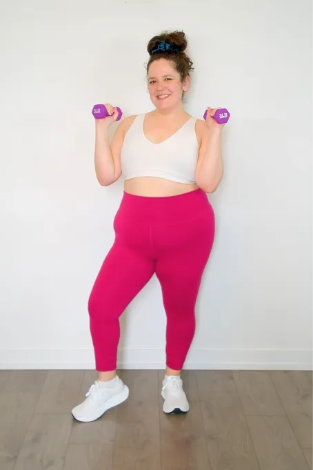 Rebecca Yaffa coaching on a Yaffa Moves YouTube class thumbnail